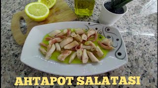 Ahtapot Salatası  \u00100 leziz✔ ahtapot nasıl pişirilir ahtapot pişirme evdeyap [upl. by Madelaine]