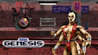 Mortal Kombat 3 Sega Genesis  Sheeva Playthrough HD  RetroGameUp [upl. by Damle]