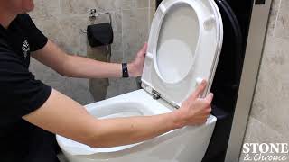 FAQ Friday  How Do You Remove A Laufen Pro Slim Toilet Seat [upl. by Oiratno]