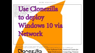 Computer Deploy Windows and other OSs using Clonezilla Lite Server [upl. by Einnalem]