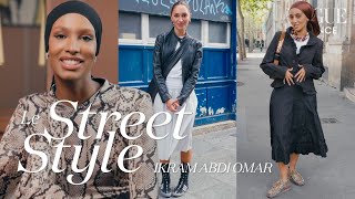 Ikram Abdi breaks down vintage looks worn by Parisians this fall  Street Style  Vogue France [upl. by Parsaye]