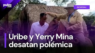 Lluvia de críticas a Uribe y al jugador Yerry Mina por video que publicaron juntos  Pulzo [upl. by Jamey]