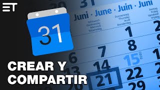 📅 Google Calendar cómo CREAR y COMPARTIR un calendario EducaTutos [upl. by Leikeze]