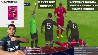 TERKENA MENTAL OPPONENT GAMEPLAY JAHAT PES 2021 MOBILE [upl. by Herahab381]