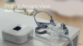 Erfahrungen mit der Amara View MundNasenMaske von Philips Respironics [upl. by Atteuqaj]