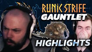 Absolute INSANITY  Runic Strife Gauntlet Highlights ft OMGItsJousis [upl. by Egor]