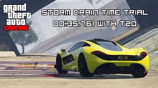 GTA Online  Storm Drain Time Trial 0035761 w T20 [upl. by Inami]