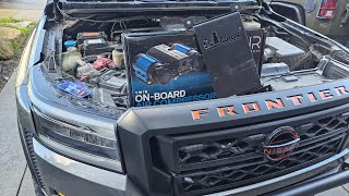 HOW TO INSTALL ARB AIR COMPRESSOR ON NISSAN FRONTIER [upl. by Amii83]