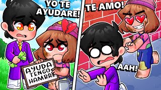 CHICA POBRE SE ENAMORA DE UN CHICO RICO EN MINECRAFT 😱😍 ¿ME BESA SRJUANCHO MINECRAFT ROLEPLAY [upl. by Julian]