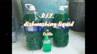 How to make DIY Dishwashing Liquid [upl. by Fiona392]