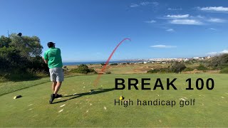 Break 100 24 handicap course vlog Palmares Portugal [upl. by Elena532]