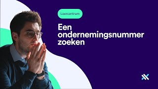 Een ondernemingsnummer opzoeken [upl. by Rubenstein]