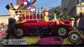 Rose Bowl Parade Pasadena CA 2018 Floats Only [upl. by Gemoets]