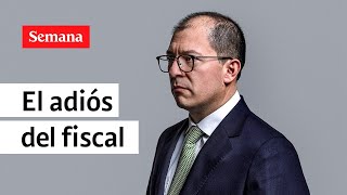 Urgente Así se despide el fiscal Francisco Barbosa Toca temas sensibles [upl. by Joycelin]