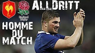 No8 Alldritt  MOTM Performance vs ENGLAND [upl. by Ecar]