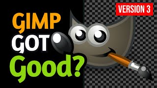 Gimp Version 3  Got good  Linux image editor Gimp V3 [upl. by Taylor]