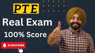 PTE real exam 100 Scores how to get 90 scores how to clear PTE exam  Gurwinder Sir [upl. by Selena142]