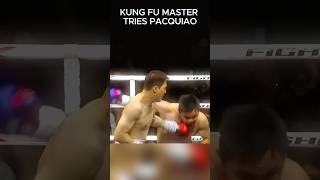 KUNG FU MASTER TRIES MANNY PACQUIAO [upl. by Dorej]