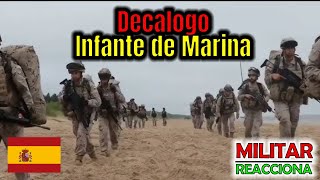 DECALOGO DEL INFANTE DE MARINA ESPAÑOL [upl. by Monagan]