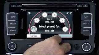 VW Instructional Video  8 of 8  RNS 315 Navigation [upl. by Shepp]