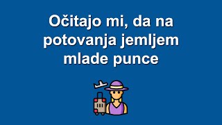 Očitajo mi da na potovanja jemljem mlade punce [upl. by Lathan]