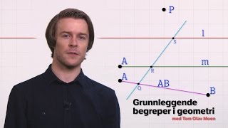 Grunnleggende begreper i geometri [upl. by Fee987]