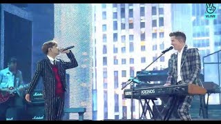 Jungkook amp Charlie Puth  WE DONT TALK ANYMORE Live MBCPLUS X genie music AWARDS [upl. by Musser]