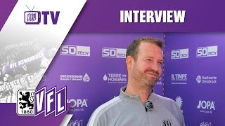 Spieltagsinterview vor TSVOSN  TSV 1860 München  VfL Osnabrück [upl. by Akenit]