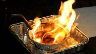 Burning Mayonnaise  Showing Common Foods Can Add to Fire Load [upl. by Selrhc]