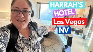 Harrahs Las Vegas Room Tour  Preview Mountain Tower amp Casino Floor [upl. by Alrats291]