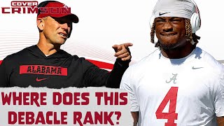 Where Does the Oklahoma LOSS Rank for Alabama  Alabama Football News  Cover Crimson Sunday [upl. by Nahem]