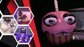 Lets Players Reaction To The Cupcake Jumpscare  FNAF VR Help Wanted [upl. by Anem839]