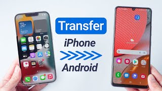 How to Transfer WhatsApp DataMessages From iPhone to Android In 2024 100 Free [upl. by Ynar529]