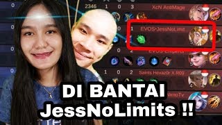 REAKSI PACARKU MELIHAT AKU DI BANTAI MAS JESSNOLIMITS   Mobile Legend Indonesia [upl. by Charteris]