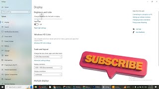 WINDOWS 10  Brightness Control Not Working Display Setting low high [upl. by Rog482]