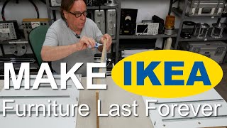 How To Use Crazy Glue Superglue Super Glue To Build IKEA Furniture amp Make It Last Forever CA Glue [upl. by Terb]