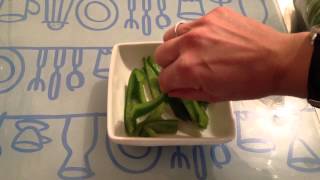 Faire des verrines mousse de poivrons  recette verrine [upl. by Gemmell]