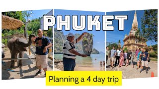 Phuket  Planning a 4 day trip  Where to stay  Day wise itinerary ❤️ patong phuket thailand [upl. by Stringer]