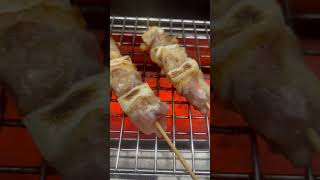 Negima yakitori streek food japan [upl. by Ballinger]