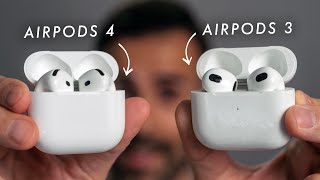 AirPods 4 vs AirPods 3  So Much Better [upl. by Otokam]