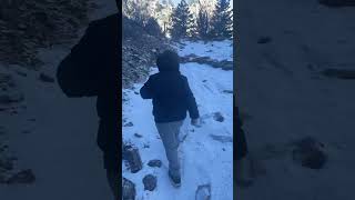 Eldorado Canyon State Park Colorado hike hiking fatherson colorado travel vlog nature [upl. by Canning]