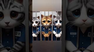 cat 😸is bank robbery cat funny cute kitten shorts video kitty [upl. by Marguerie]