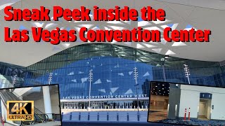 Sneak Peek inside the new Las Vegas Convention Center Expansion West Hall [upl. by Eireva673]