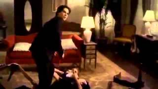 TVD 2X07 Damon Stefan try to kill Katherine [upl. by Rowen]