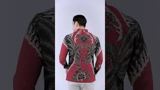 Indonesian Batik Heritage  Malahayu Slimfit Shirt with Inner Lining menswear menfashion menstyle [upl. by Artek]