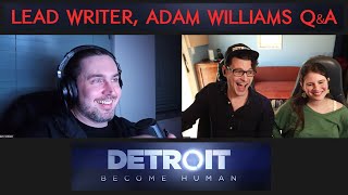 Announcement QampA Detroit Lead Writer Adam Williams launches Republic Games collab w Dechart Games [upl. by Ede]