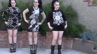 ►House of Black and White 3 Outfits 1 Video Featuring Long Clothing [upl. by Slohcin464]