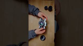 Loading the Nikon Nikkormat cinematography filmcamera photographer [upl. by Enirehtahc]