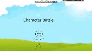 Character Battle Intro Object Terror Styled [upl. by Durrell]