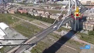 Ponte Morandi la storia di Giancarlo Lorenzetto camionista precipitato dal viadotto [upl. by Annayrb]